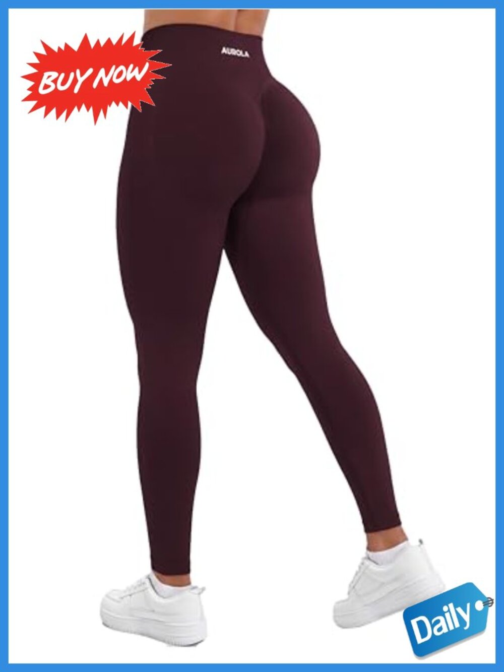 Seamless Scrunch Butt Lifting Workout Leggings Mid Rise Ankle